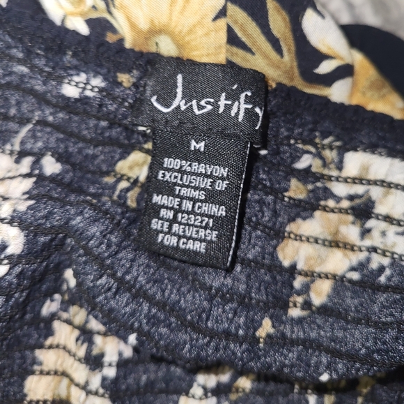 Womens Midi Floral Flowy Sundress - Picture 5 of 6